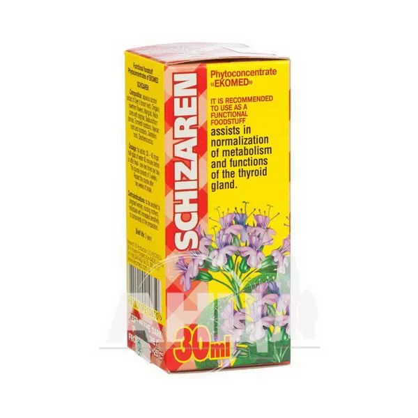 %Фітоконцентрат Екомед шизарен флакон 30 мл