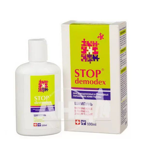 Шампунь Stop Demodex при ураженні волосистої частини голови 100 мл
