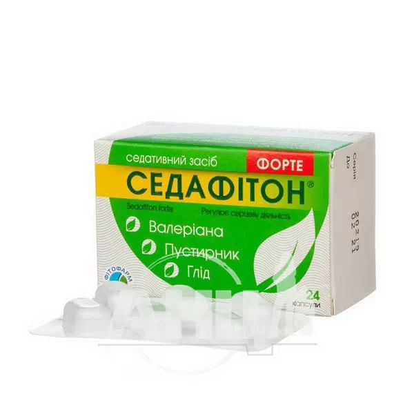 Седафітон форте капсули блістер №24