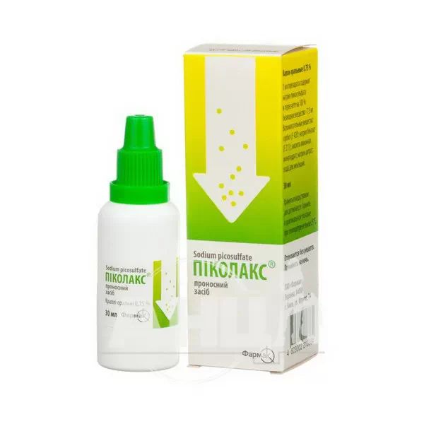 Піколакс краплі оральні 0,75 % флакон 30 мл