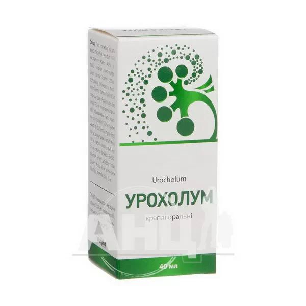 Урохолум краплі оральні флакон 40 мл