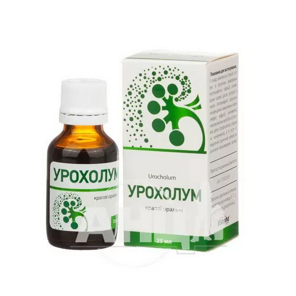 Урохолум краплі оральні флакон 25 мл