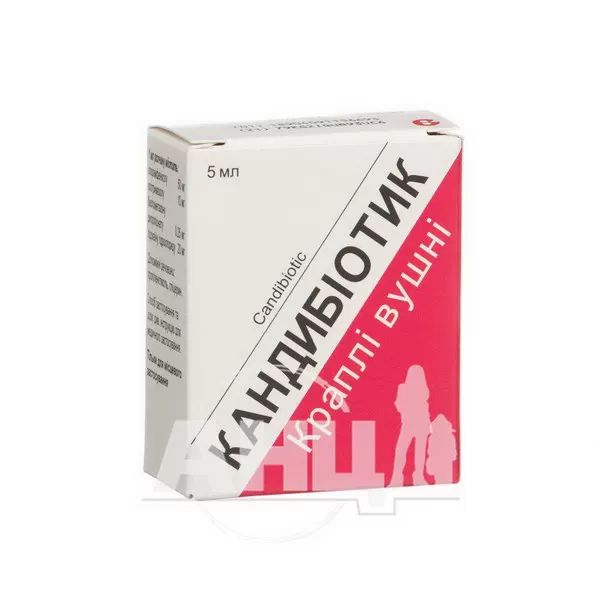 %Кандибіотик краплі вушні флакон 5 мл
