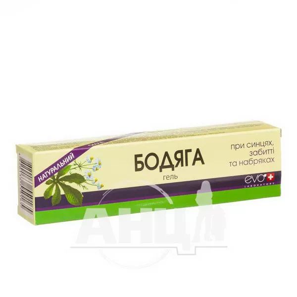 %Гель Бодяга проти синців і забиття 50 мл