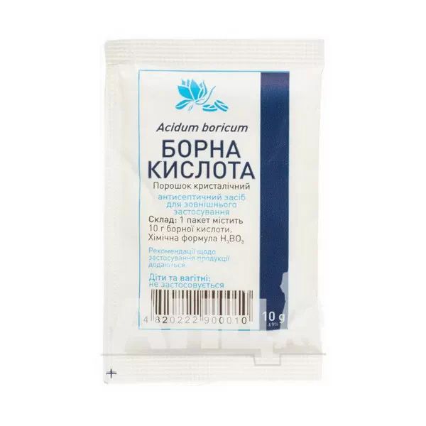 %Борна кислота порошок 10 г