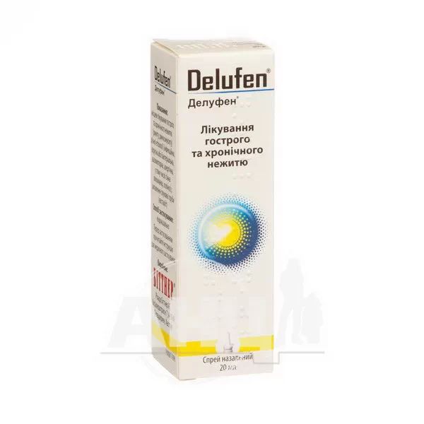 %Делуфен спрей назальний флакон з розпилювачем 20 мл