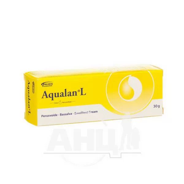 %Крем косметичний пом'якшуючий Аквалан Л Aqualan L крем туба 30 г