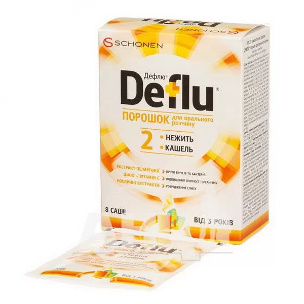 Дефлю порошок для орального розчину саше №8