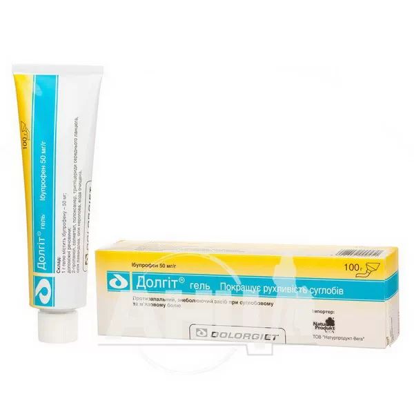 Долгіт гель туба 100 г