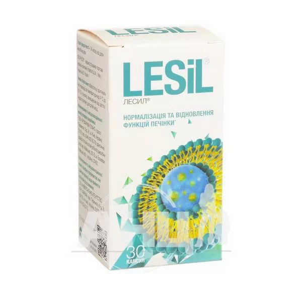 %Лесіл 144 мг капсули №30