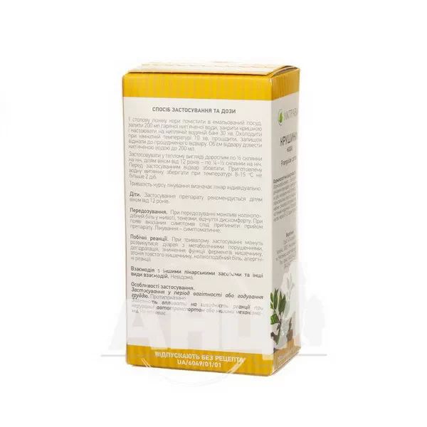 Крушини кора пачка з внутрішним пакетом 75 г