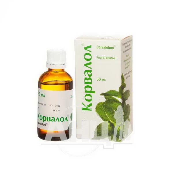 Корвалол краплі оральні флакон 50 мл