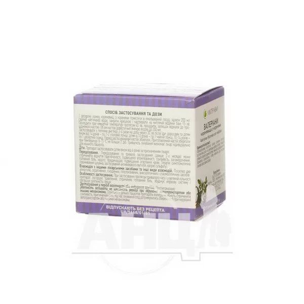 Валеріани кореневища з коренями пачка з внутрішним пакетом 50 г