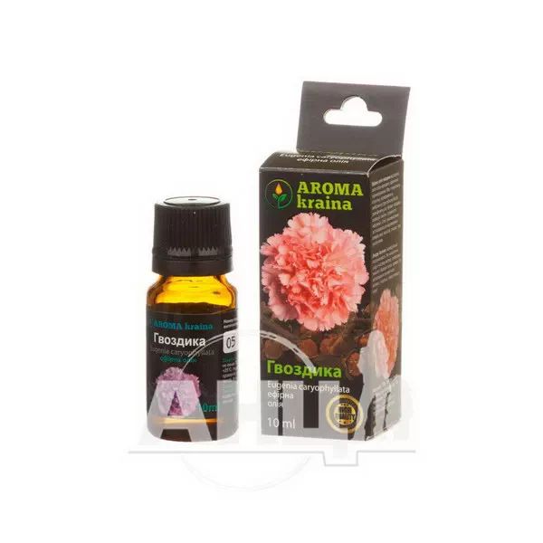 Ефірна олія гвоздики Aroma kraina 10 мл