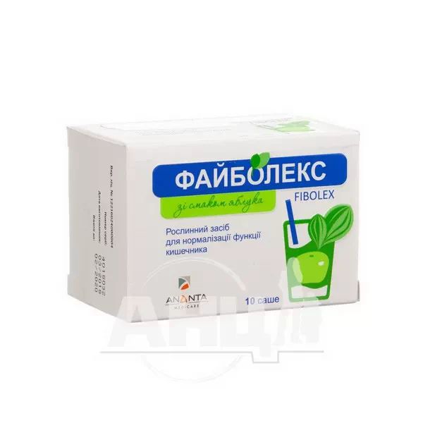 %Файболекс саше 5,8 г с яблочным вкусом №10
