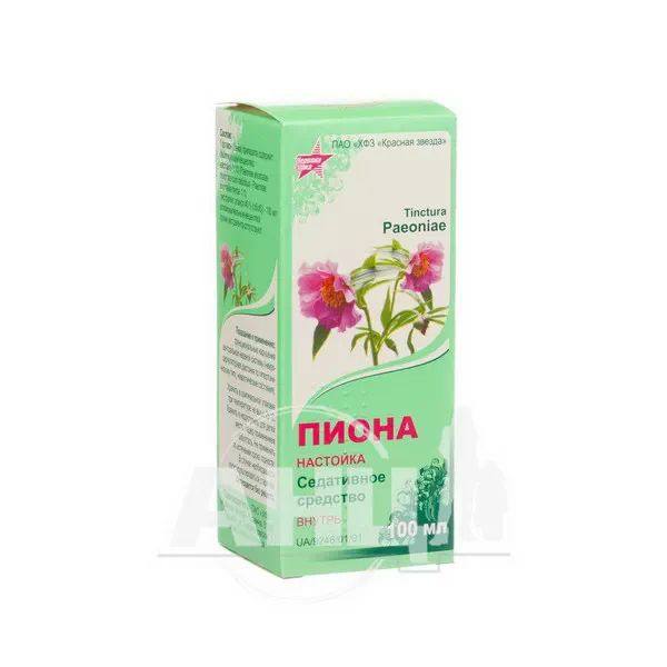 %Пиона настойка 100 мл