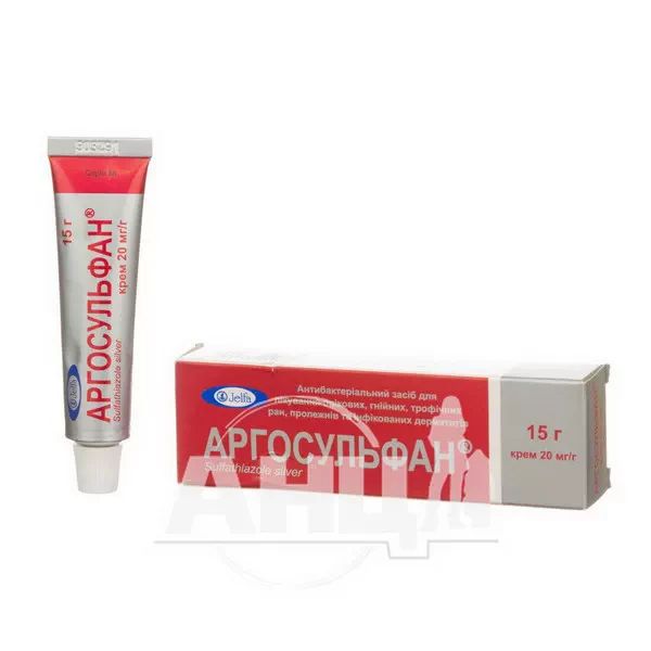 Аргосульфан крем 2 % туба 15 г