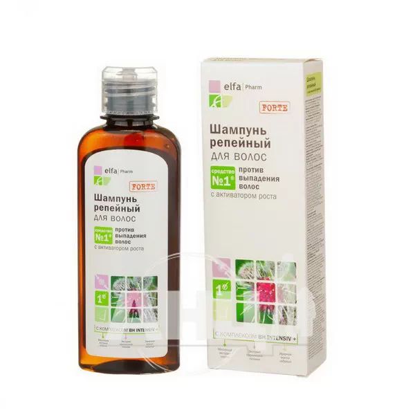 Шампунь реп'яховий Elfa Pharm 200 мл