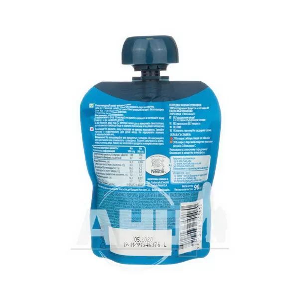 Пюре Gerber яблуко та персик 90 г