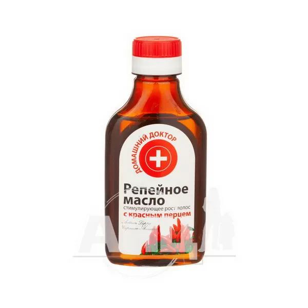 Масло репейное Домашний Доктор стимулирующее рост волос 100 мл