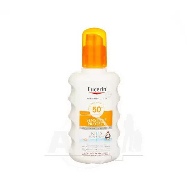 %Сонцезахистний спрей Eucerin для дітей SPF 50 200 мл