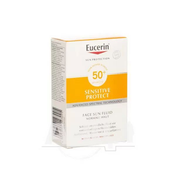 %Сонцезахистний крем-флюід для обличчя Eucerin SPF 50 50 мл