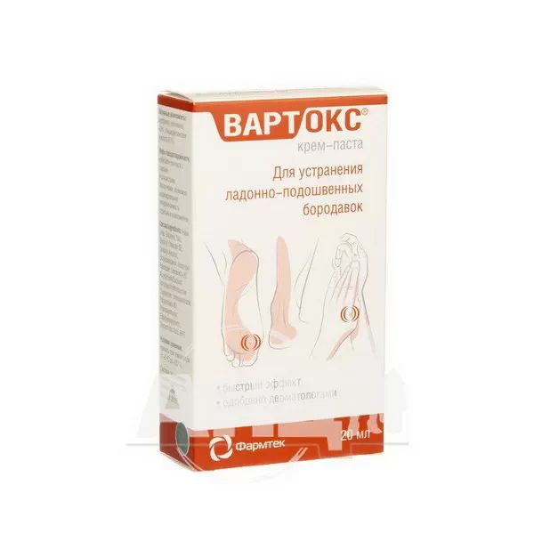 %Крем-паста вартокс 20 мл