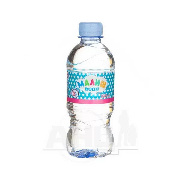 %Вода питна негазована для дітей Малиш 0,33 л