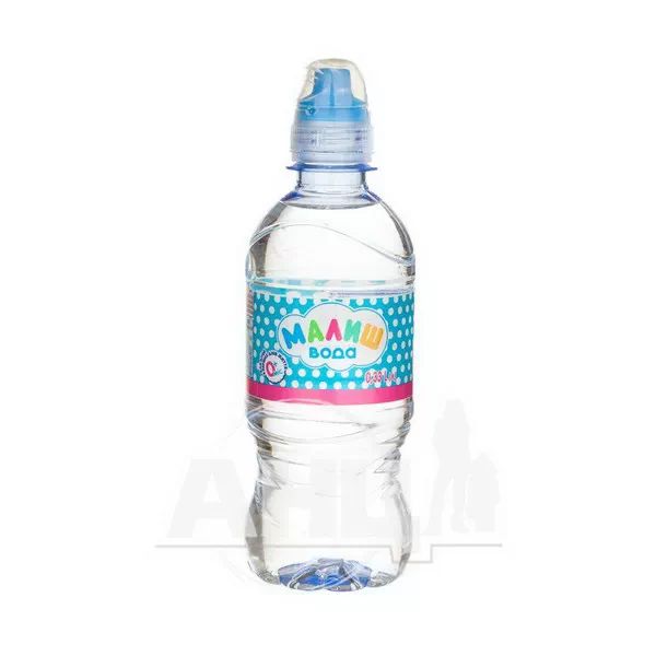 Вода питьевая негазированная для детей Малыш спорт 0,33 л