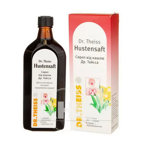 Сироп від кашлю Др. Тайсса флакон 250 мл