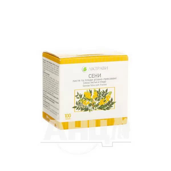 %Сени листя різано-пресоване пачка з внутрішним пакетом 100 г