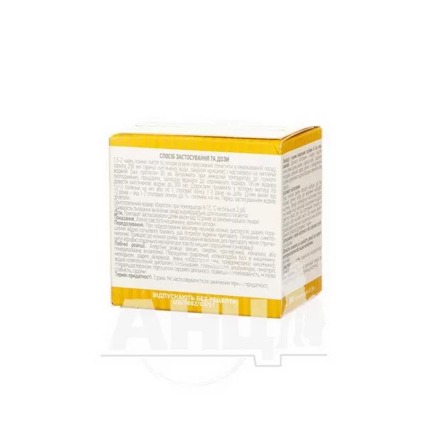 Сени листя різано-пресоване пачка з внутрішним пакетом 100 г