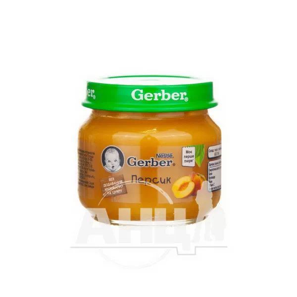 %Пюре Gerber персик 80 г