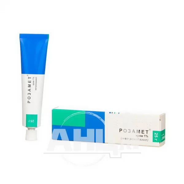 Розамет крем для зовнішнього застосування 1 % туба 25 г
