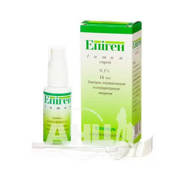 Епіген Інтим спрей 0,1 % флакон 15 мл