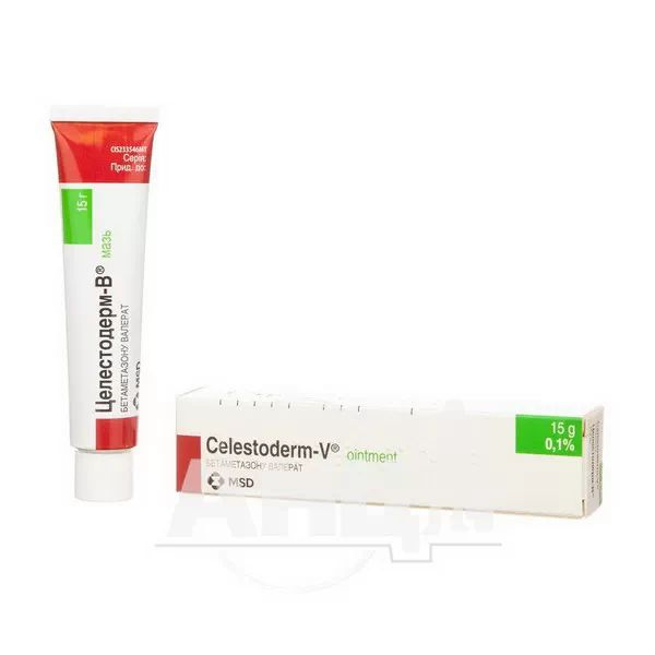 Целестодерм-В мазь 0,1 % туба 15 г