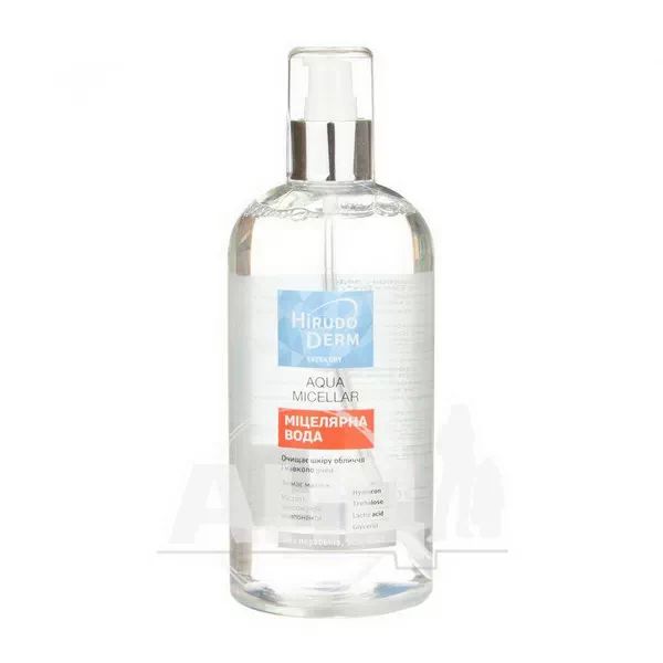 %Мицеллярная вода Aqua micellar hirudo derm sensitive 500 мл
