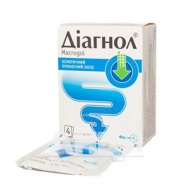 Діагнол порошок для орального розчину 64 г пакет 73,69 г №4