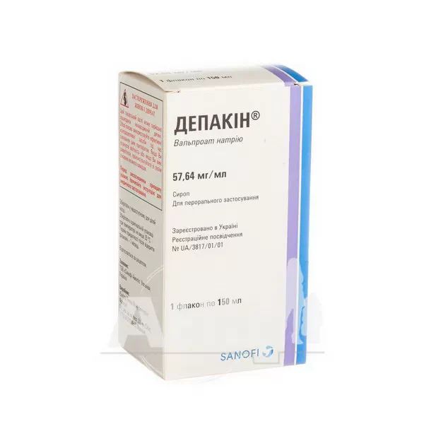 %Депакін сироп флакон 150 мл
