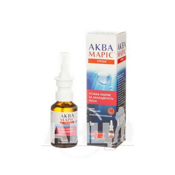 Аква Марис Стронг спрей назальный флакон 30 мл