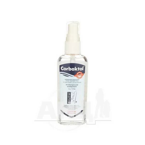%Антиперспірант-спрей Corbaktol Neutral Deo-Spray 80 мл