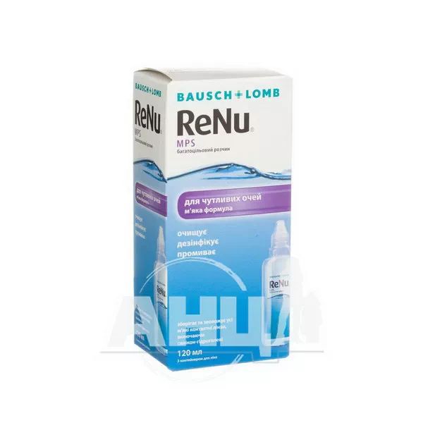 %Раствор для линз ReNu MPS 120 мл