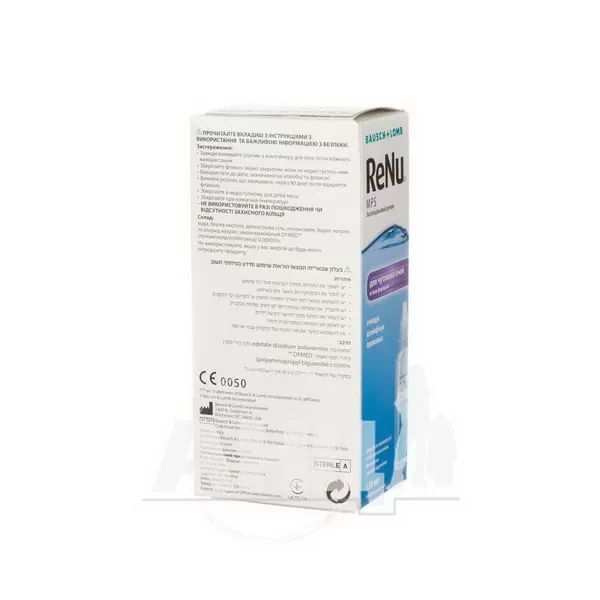 Раствор для линз ReNu MPS 120 мл
