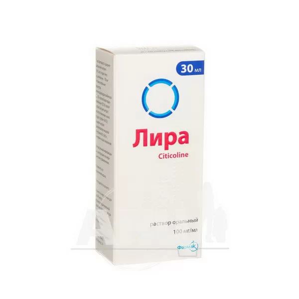 %Ліра розчин оральний 100 мг/мл флакон 30 мл
