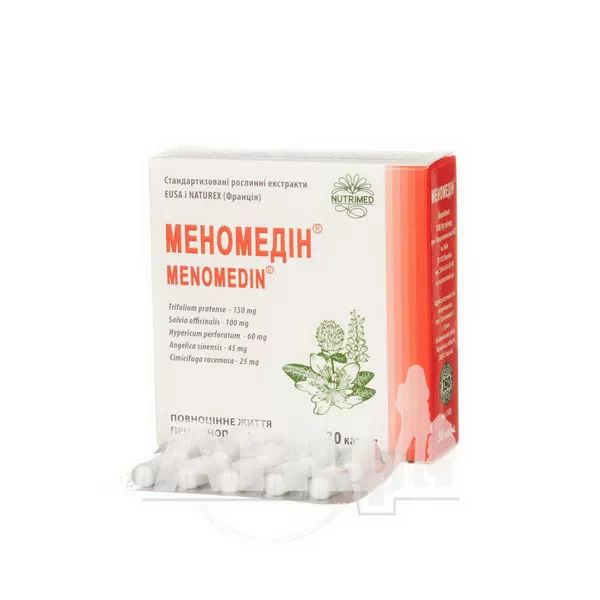 Меномедин 400 мг капсулы №30