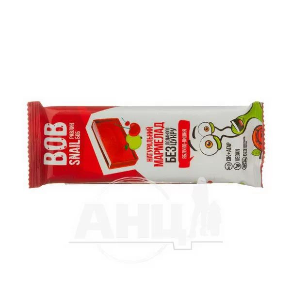 %Конфеты Улитка Боб яблоко вишня 38 г