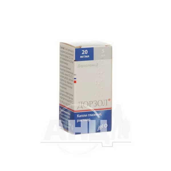 Дорзол краплі очні 2 % флакон-крапельниця 5 мл