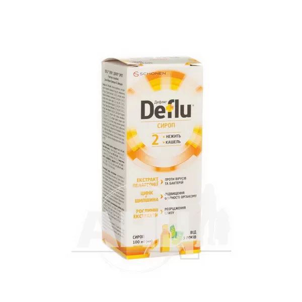 %Дефлю сироп 100 мл