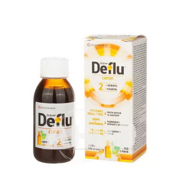Дефлю сироп 100 мл