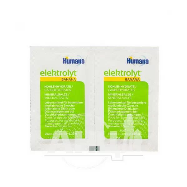%Електроліт Humana з бананом 6,25 г